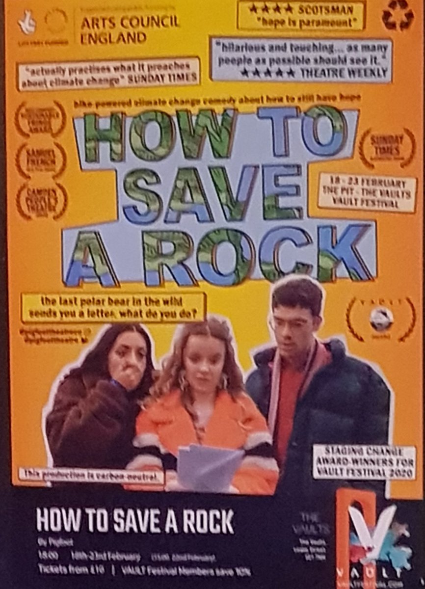 Break a leg <a href="/pigfoottheatre/">Pigfoot</a>! See you underground for opening night. X