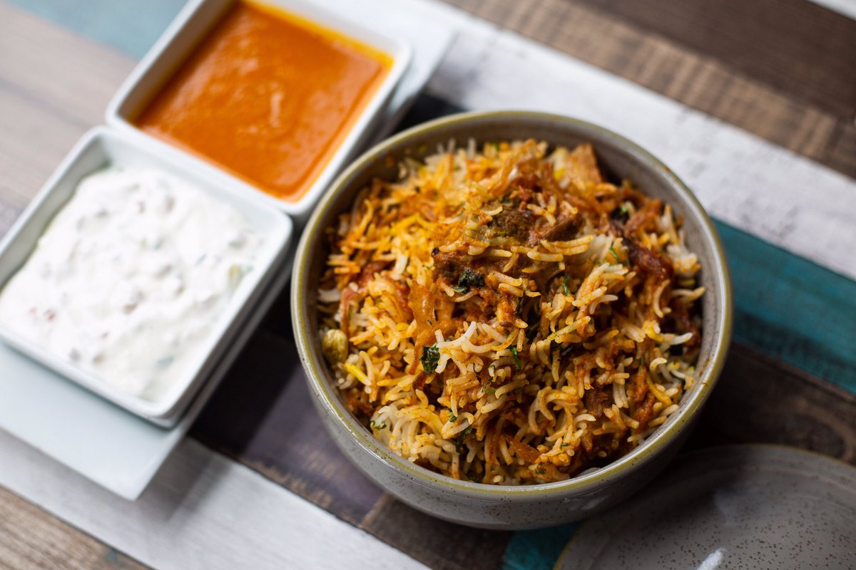 It’s cold, it’s wet &amp; it’s windy... come and escape the #Bristol Winter with delicious warming dishes like our Lamb Biryani 🌨🌨 🙌🏼😊