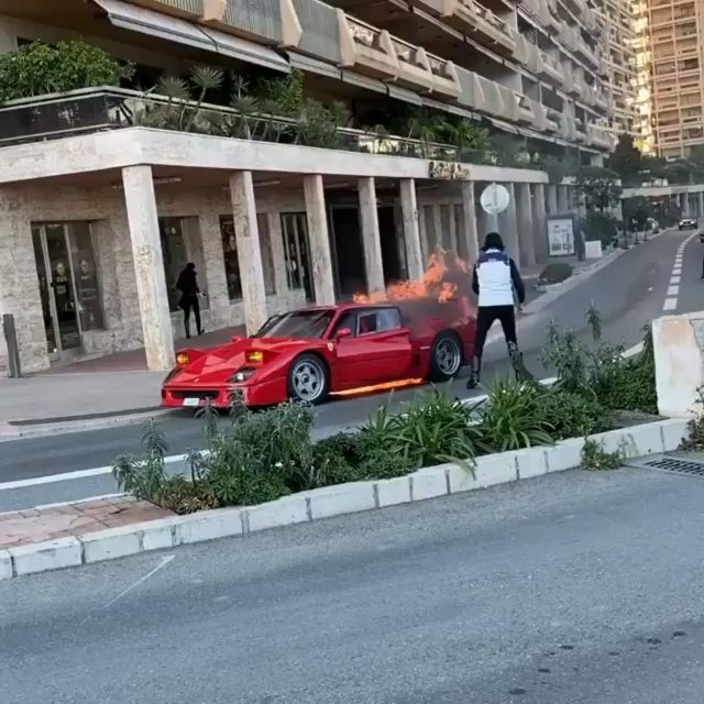 Ferrari F40 on fire 😳😳😳
-
📹 | <a href="/f17one/">M</a>
👉 | Follow <a href="/AutomotiveRush/">Automotive Rush</a>
👉 | Follow <a href="/AutomotiveRush/">Automotive Rush</a> ift.tt/38F9JUE