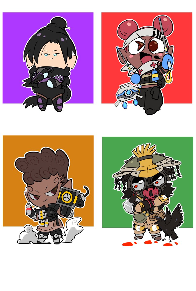 星芋さん Twitter પર 雑いアイコンですが Apexたんズ こちら無料手配します 保存してからプロフィール編集押してメディア編集で 好みの編集すると ４枚目みたいになります 雑いですが是非是非アイコンに どぞ 無断転載はngですぞ