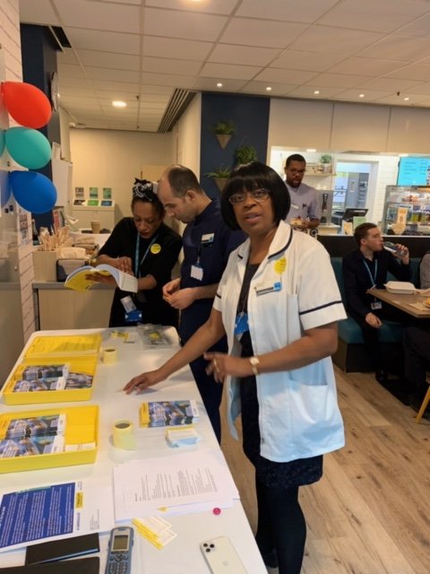 Today we are celebrating Adverse Drug Reaction Awareness Week, with an event held by our Pharmacy team. Staff learnt how to safely dispense medication to our patients and how to report any adverse reactions. To find out more, watch bit.ly/2P4PAjc #patientsafety