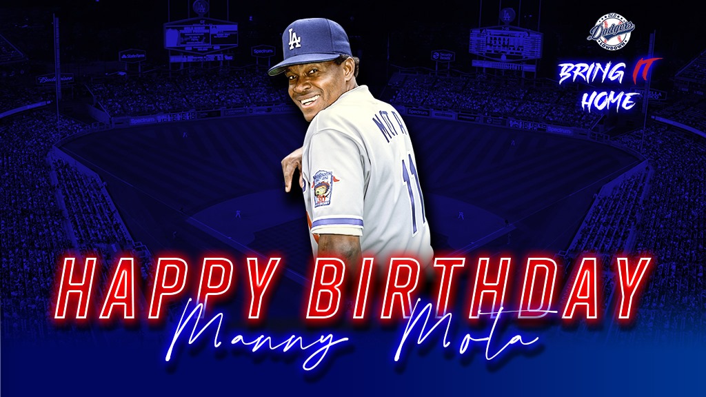 Happy Birthday, Manny Mota! 
