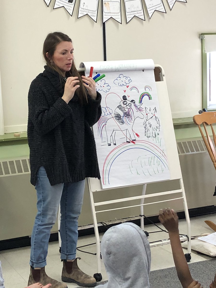 george_library's tweet photo. Loved having Jessie Thiessen visit @george_library today for I Love to Read month! @stgeorgeLRSD @ireadcanadian #smalljanekids #knightslovetoread https://t.co/iQkyklwQnq