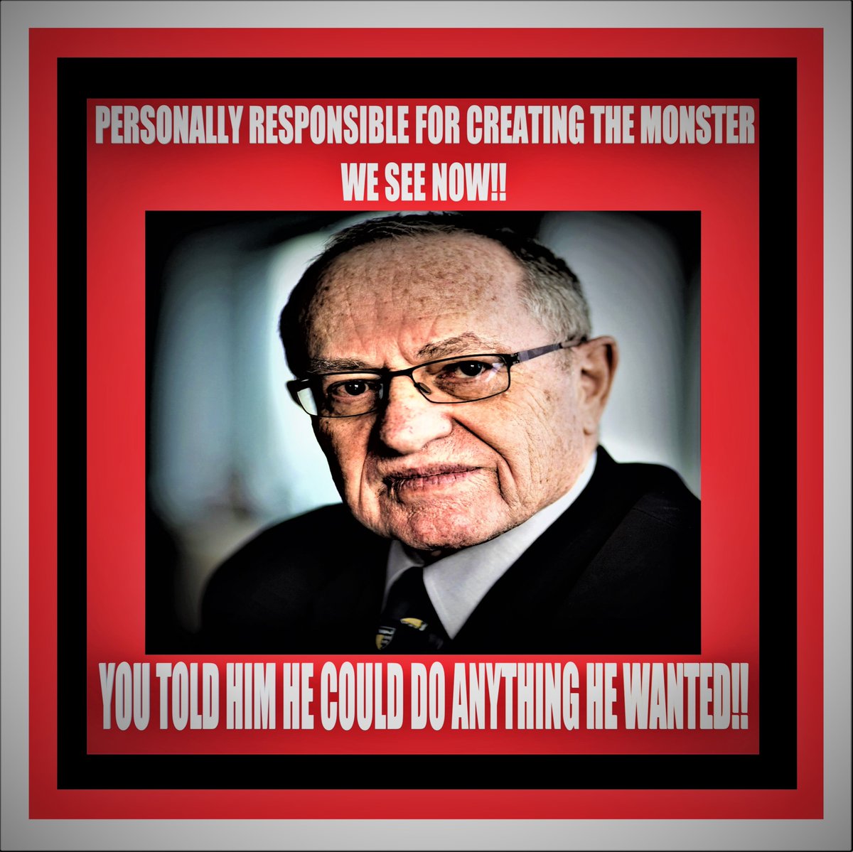 obx_lisa's tweet image. #Dershowitz #dershowitzlogic #dershbag #CORRUPTION #impeached4life #TrumpNotFitForOffice