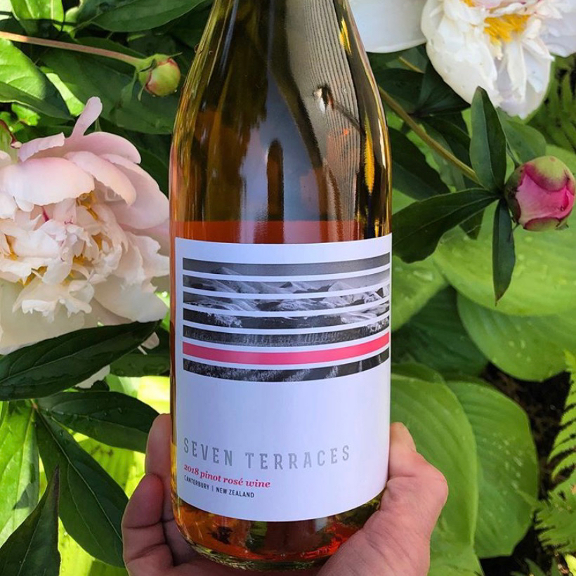 🌸 Channeling Spring with the oh-so delicious Seven Terraces Rosé Pinot Noir from Marlborough, New Zealand. 🍓Strawberries &amp; cream with bright fresh acidity. Versatile &amp; fabulous! 💎
.
.
.
.
#newzealandwine #rosé #roséwine #strawberries #spring #pinotnoir #wine #yum