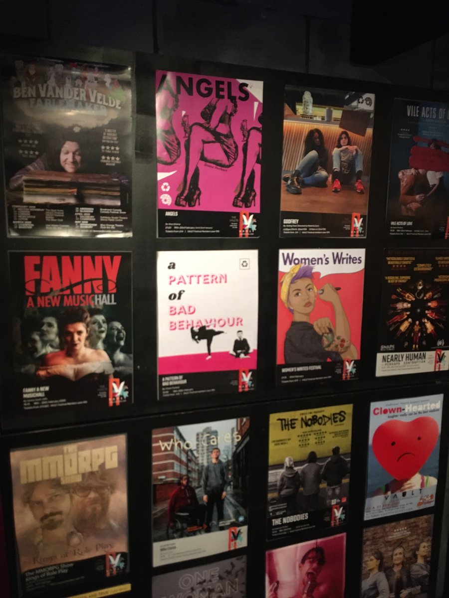 🌟 Week 4 is upon us! 🌟 The team at ANGELS are super exited to see:

<a href="/GodfreyThePlay/">Godfrey</a>
<a href="/Glamrou/">Amrou Al-Kadhi 🦄</a>
The Sex Ed Show (<a href="/HOBTempestRose/">Tempest Rose</a>)
How We Love (<a href="/AirlockTheatre/">AIRLOCK</a>)
Who Cares (<a href="/justaddmilkJAM/">Just Add Milk (JAM)</a>)
It's Britney Bitches
Vile Acts of Love (@NaomiSheldon1)
<a href="/DUALshow_/">DUAL دوگانه</a>

+many more
#VAULTFestival