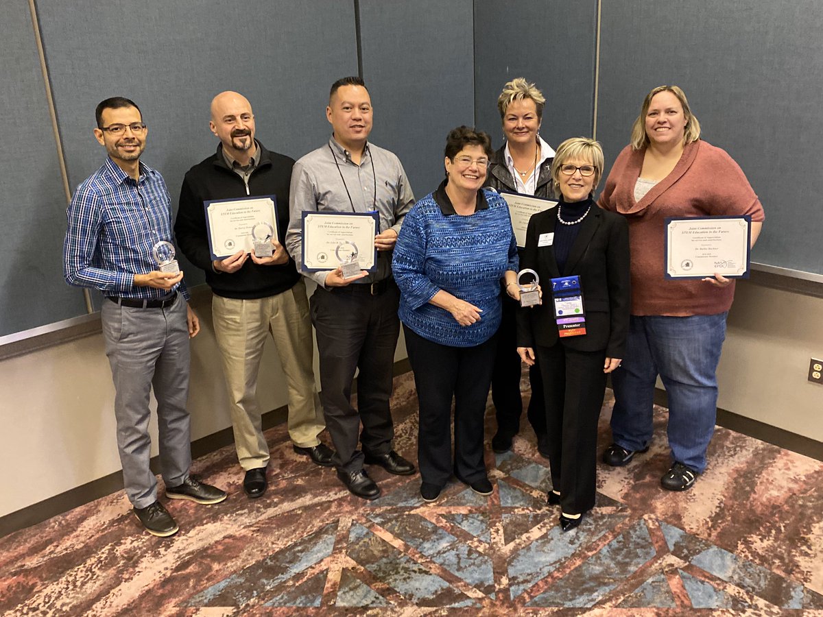 DrSamuelGarcia's tweet photo. Big shout out to my amazing colleagues and fellow @AssocTeacherEd / @NASAEPDC Education Joint Commission members for the opportunity to contribute and help envision #STEMeducation in the future. #ate2020 #NASA https://t.co/FDF3HGgNJa