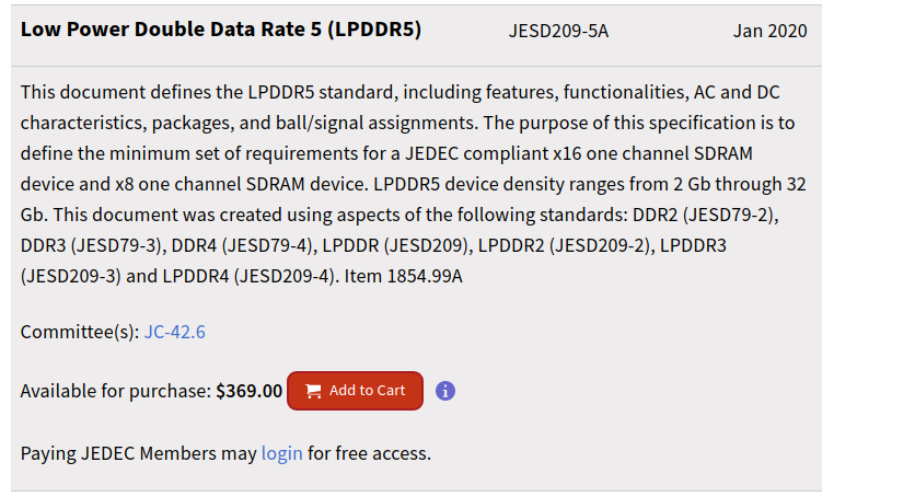 why do I have to pay to read a standard