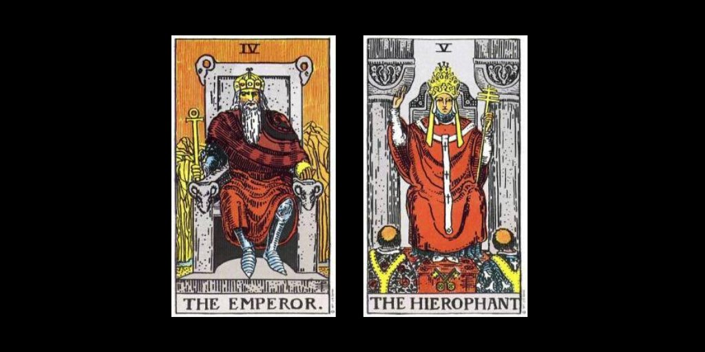 zannastarr's tweet photo. Tarot Card of the Year: 2020 and 2021 - The Emperor and The Hierophant - today on Tarot Notes!
https://t.co/e2k7G94otK
#tarot #zannastarr #tarotnotes #tarotcards #tarotreading https://t.co/JT3Ww82Bt0
