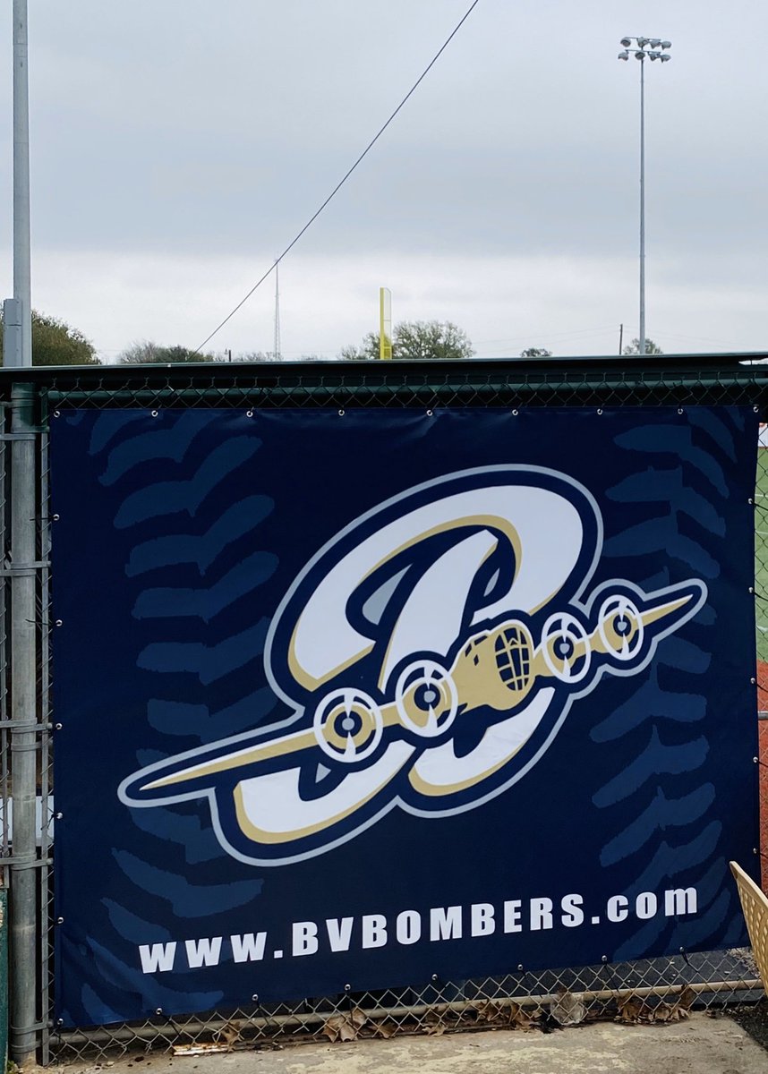 bv_bombers's tweet photo. New signage at the ballpark today!
#BattersEye
#ForTheBrand https://t.co/3Asqtc2CZX