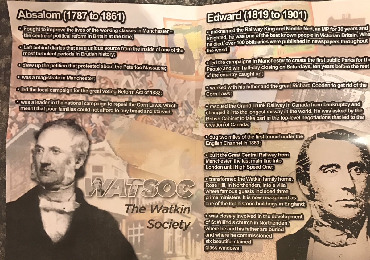 CllrSLynch's tweet photo. Really good 1st meeting of The Watkin Society. The Watkins contributed so much locally and internationally. Especially nice to meet at St Wilfrid's church where so much of their history remains including their resting place in the churchyard. @WatkinRoseHill https://t.co/1mcWuazpN4