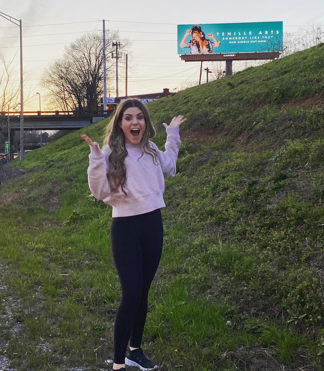 When your label surprises you with a billboard without telling you and you see it while you’re driving home from the airport and almost crash your car... 😱🚗