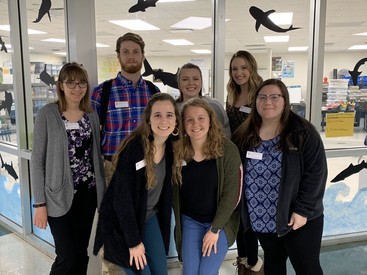 MASTFINSUP's tweet photo. We enjoyed having NGU students visit to learn more about how we teach math, science, and STEM to our Sharks! #finsup #mastcares @MASTFINSUP https://t.co/DITqrc2z4N