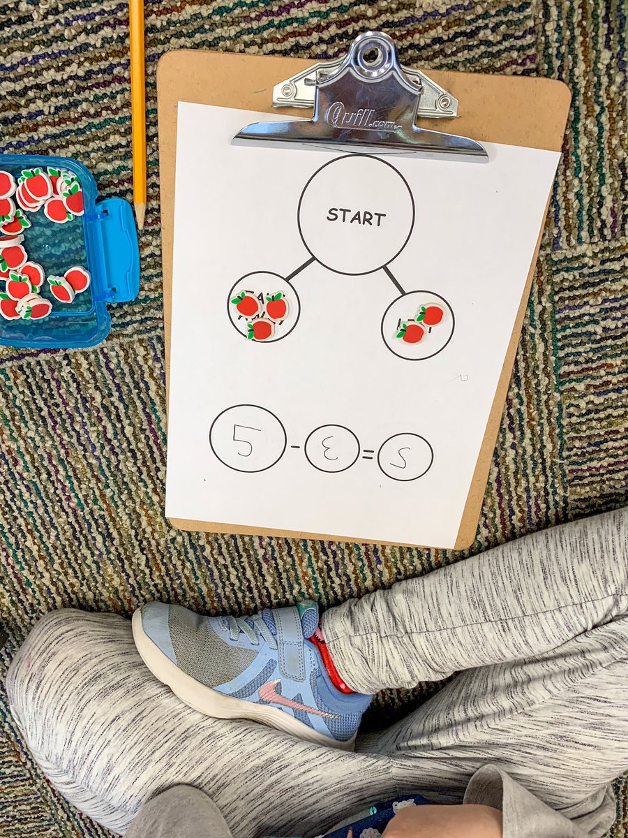 Mrs_Seidel0's tweet photo. These mathematicians have been working SO hard on their subtraction skills the last couple of weeks, and they are ready to start using equations to represent subtraction! #PHLearns #ParkHillProud #RNMissionPossible https://t.co/EvLHBCcmNc