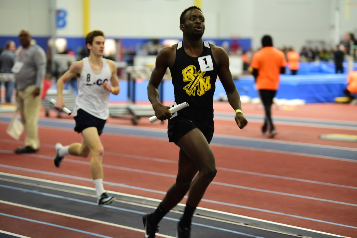 MilesplitMD's tweet photo. No Garrett Suhr, no problem for Richard Montgomery boys as the rest of the state leaders pick up the slack with Seydi Sall anchoring them to a sub 8 minute victory in the 4A boys 4x800! @slim_seydi @coachdrogers WATCH #MDStateMeetLIVE --> https://t.co/7jSOWbEOvq https://t.co/GWEp24Vgnf