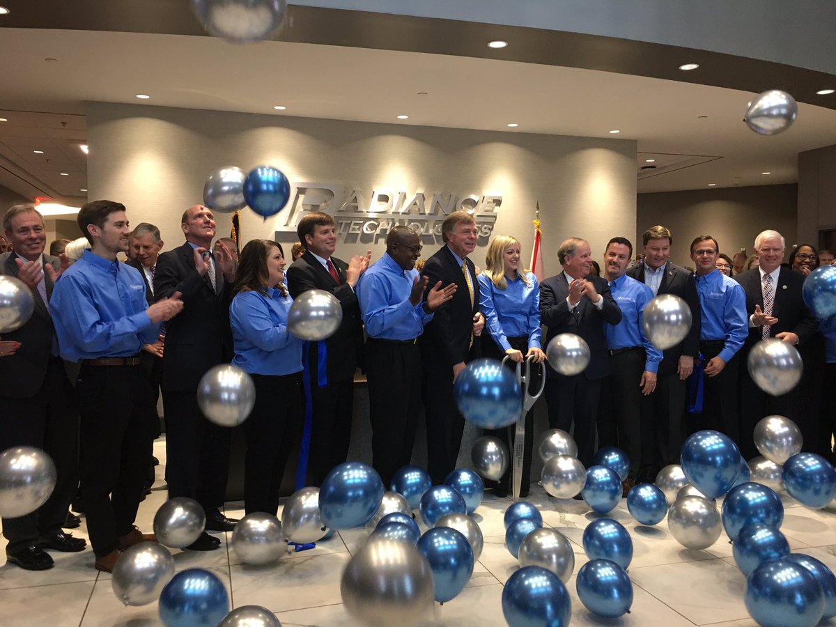 CRPHSV's tweet photo. Congratulations to @radiancetech on the ribbon cutting for their new #corporateheadquarters in #CRPHSV! Proud of your growth and success! #starthere #growhere #succeedhere #asmartplace https://t.co/Gqqf1Jbqc8