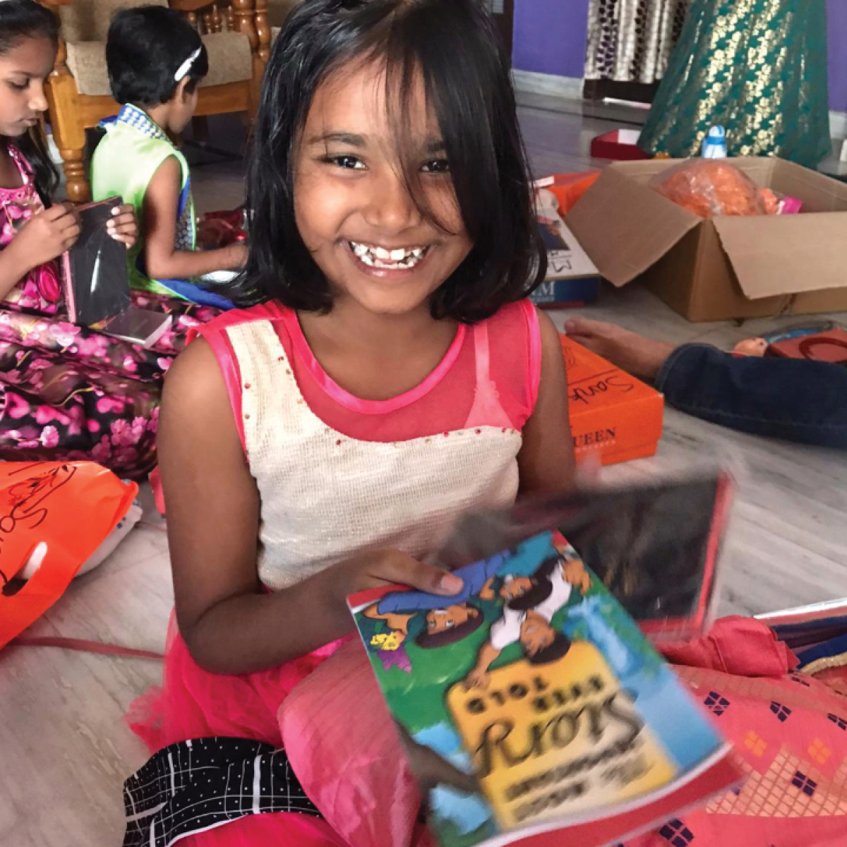 b2bministries's tweet photo. The kind of response a thoughtful gift brings. Your generosity makes moments like these possible. Thank you! #b2bIndia #childsponsorship #bethedifferenceforone https://t.co/msvIHqNKOU