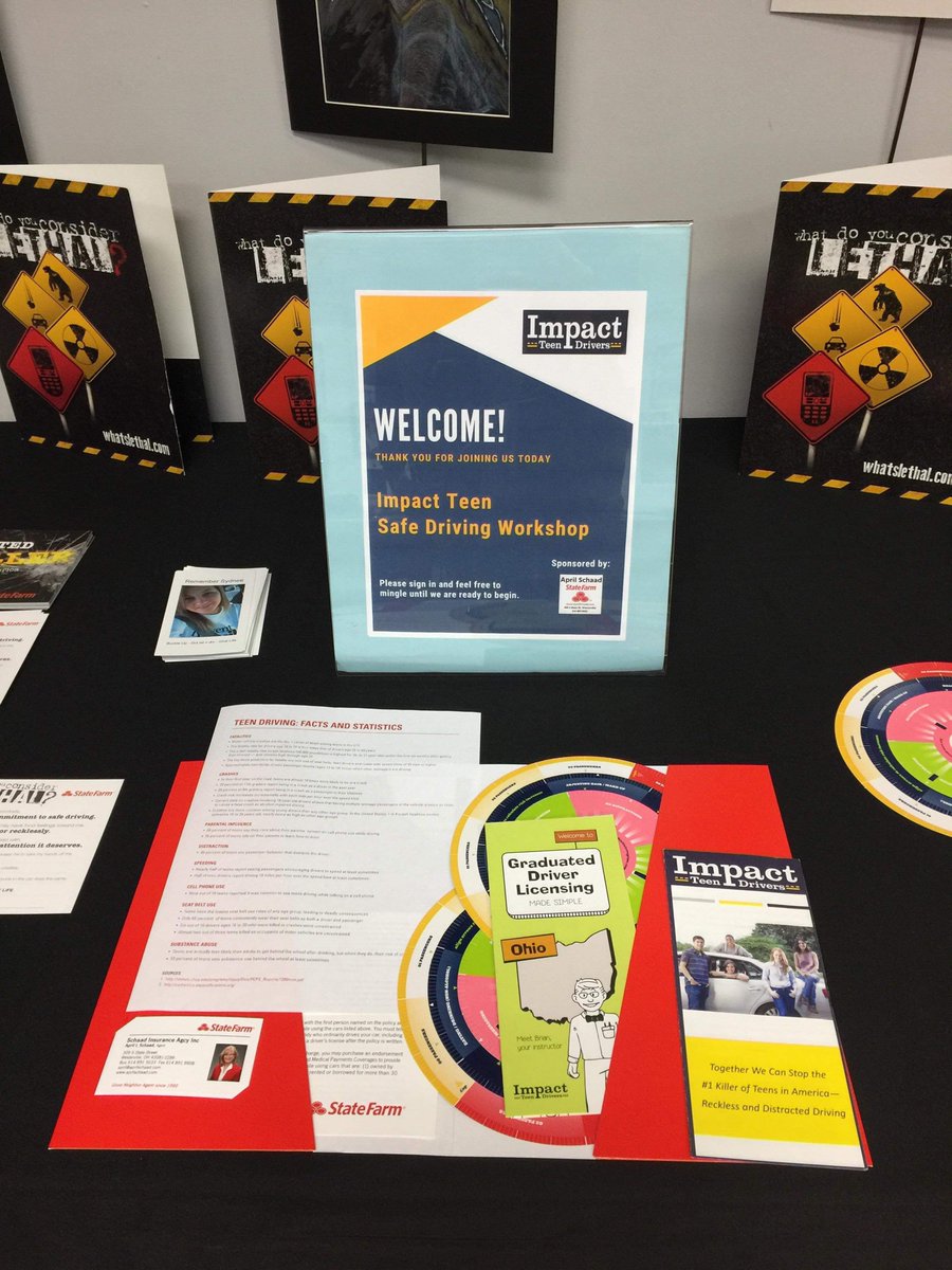 impactdrivers's tweet photo. Getting excited to talk Westerville Parents and Teens! Thank you April Schaad of @StateFarm! 

#thankyoustatefarm https://t.co/rcc1g9buCb