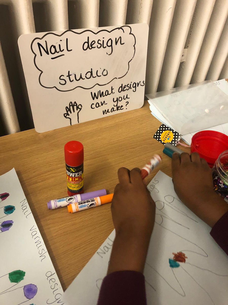 RossElaineross's tweet photo. Primary 1 @StCharlesGla have been very busy learning the ‘ai’ sound this week. They’ve opened a hair and nail salon so if you’re looking for me tomorrow that’s where I’ll be hanging out. #LearingThroughPlay #NailTechnicians #HairStylists https://t.co/pulEuzA1K8