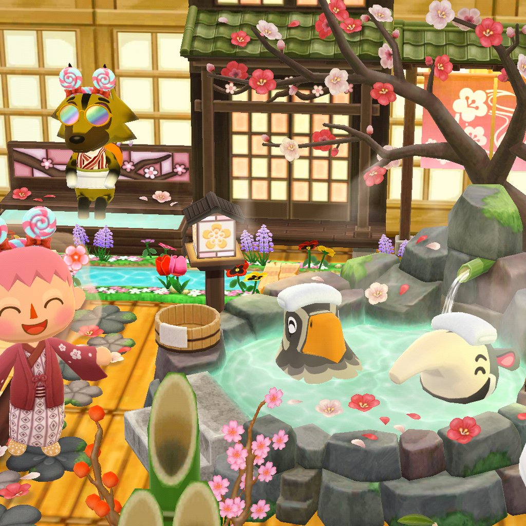 AndreuCalaf's tweet photo. ✨Welcome to my cabin!!✨
There's a #ACPCCafe downstairs ☕🍰 and a bath house up, 🎍🏯both fantastic to have a relaxing moment in your spare time! :)
@Pocket_Camp https://t.co/aj2Z7DhX5z