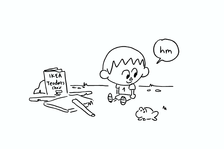 me figuring out the crafting mechanics in the new animal crossing 