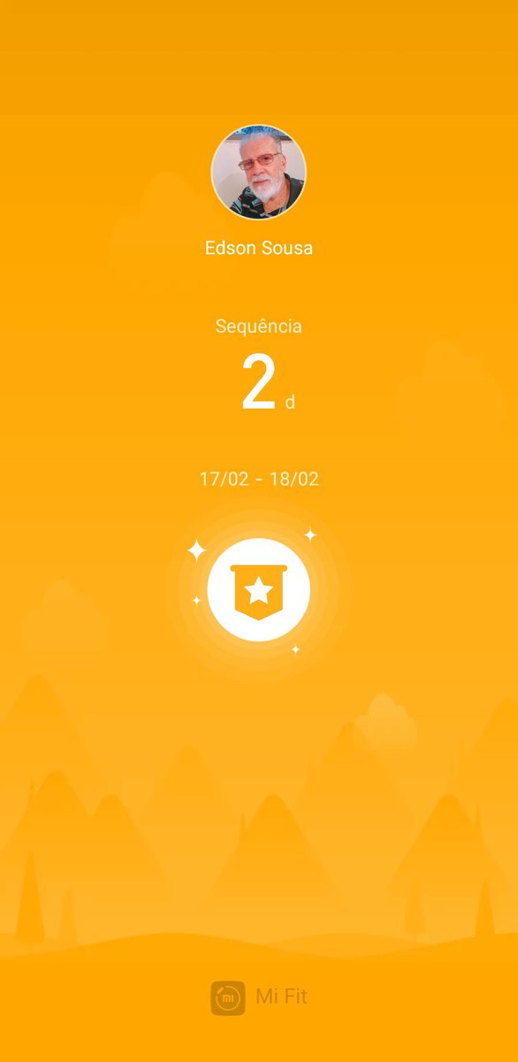 Mi Fit
Meus dados de aptidão