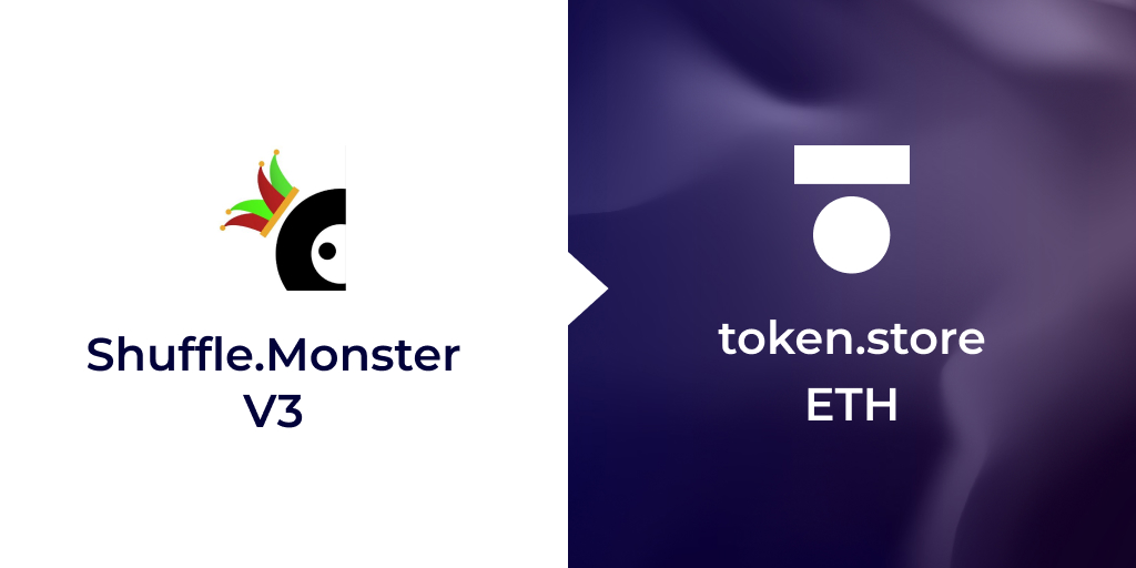 token.store (@tokendotstore) on Twitter photo Shuffle.Monster V3 by <a href="/ShuffleToken/">Shuffle Monster</a> is now listed on token.store ETH! Now tradeable here: token.store/eth/trade/SHUF
$SHUF #TokenStore #trustless #DEX #DecentralizedExchange #ETH #Ethereum #ERC20 #cryptotrading Shuffle.Monster V3 by <a href="/ShuffleToken/">Shuffle Monster</a> is now listed on token.store ETH! Now tradeable here: token.store/eth/trade/SHUF
$SHUF #TokenStore #trustless #DEX #DecentralizedExchange #ETH #Ethereum #ERC20 #cryptotrading