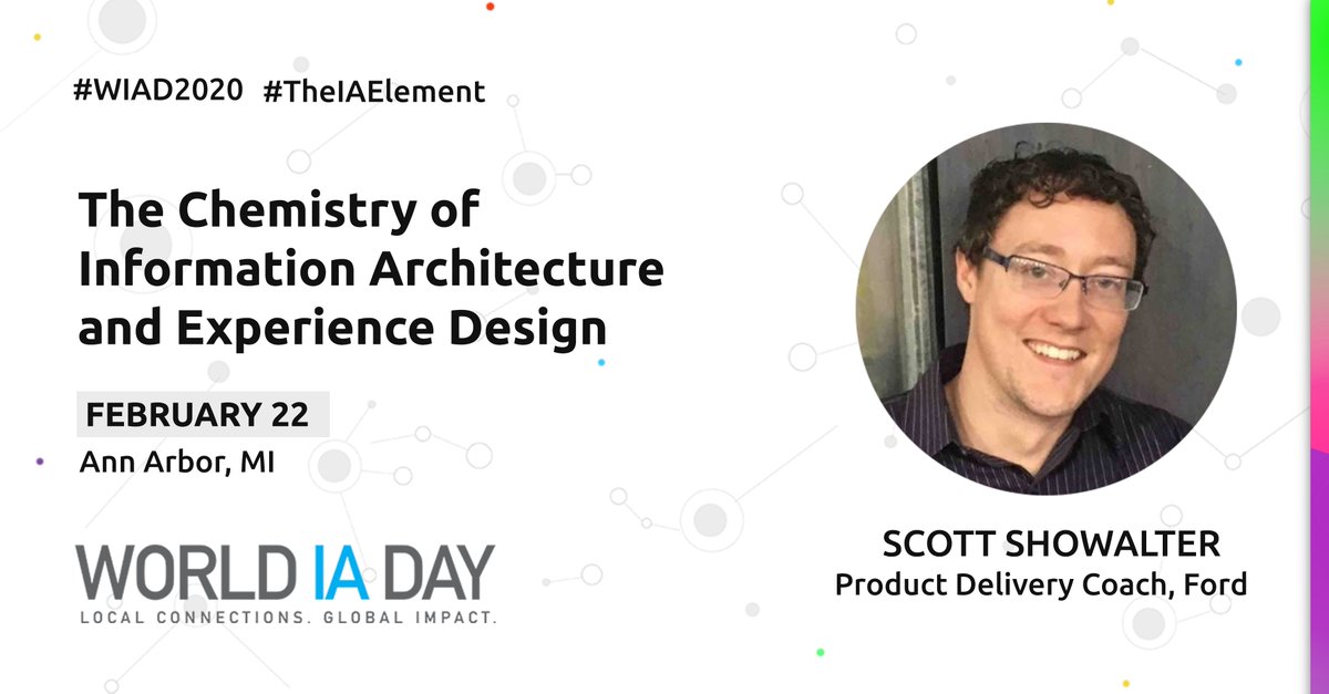 WIAD_AnnArbor's tweet photo. How can we use context, mental models, and ethnography to provide powerful and positive user experiences? Find out at #A2WIAD where Scott Showalter (@scottrageous) will explore the chemistry of #IA and #UXD.
There's still tickets! ๐๏ธ https://t.co/XWlDWZa7MZ https://t.co/E48hcjPlGt