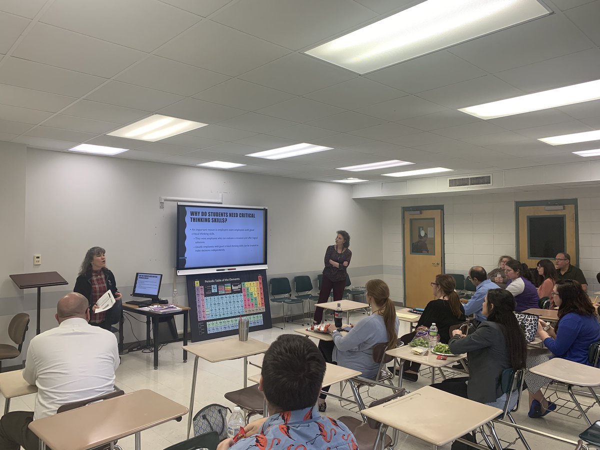 LeaderLizette's tweet photo. Teachers teaching Teachers!!!! NTCC CTS PODS presentations in action!
#NTCC #BuildingFutures #CTS https://t.co/FW6otmf6dk