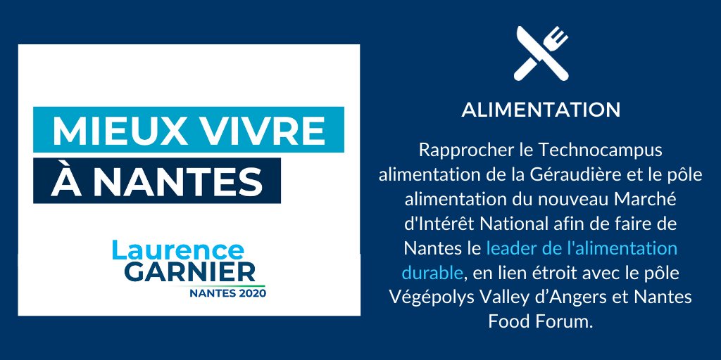 LGarnier44's tweet photo. // 🍎ALIMENTATION 🥦
Faire de Nantes le leader de l'alimentation durable
#alimentation #nantes2020
@MinNantes @VEGEPOLYSVALLEY https://t.co/v0QOiufzj4