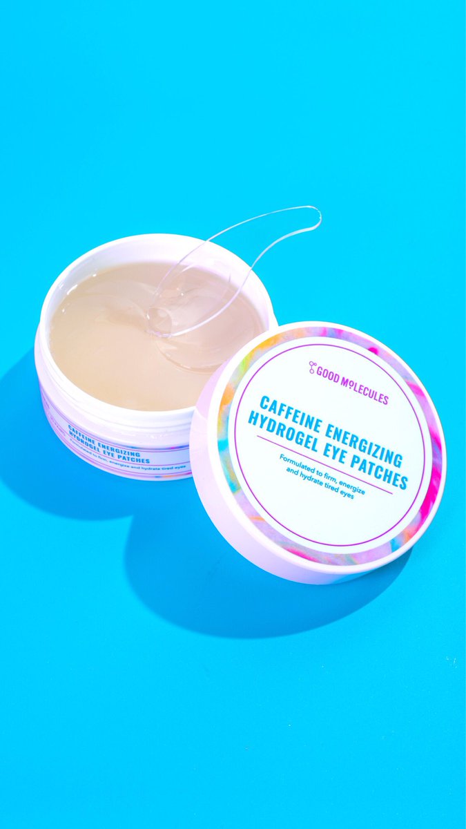 The Caffeine Energizing Hydrogel Eye Patches ⚡️☕️ from #GoodMolecules have arrived -> beautylish.com/s/good-molecul… 👁