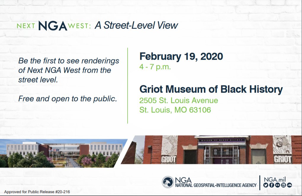 Tomorrow at <a href="/TheGriotMuseum/">Griot Museum</a>, be the first to check out the Next NGA West’s curb appeal!