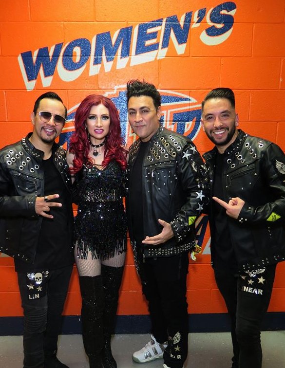 LinearBand1's tweet photo. Great show! 🔥🔥 El Paso Texas 
Photo by: Jade Starling
#jadestarling #linearband #ElPaso #TEXAS #FreestyleLoveJam https://t.co/PzJR5NZdfd