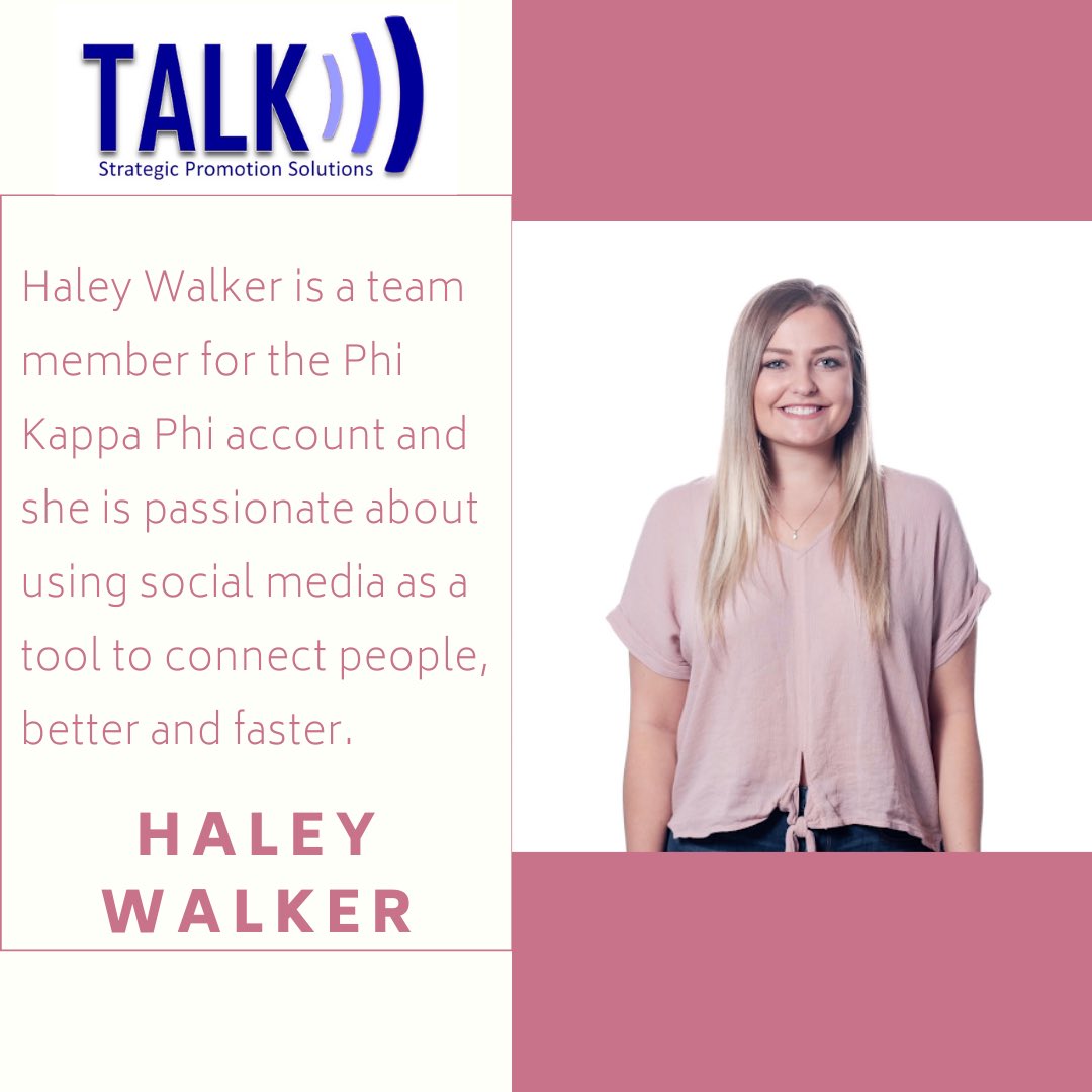 weTALKpr's tweet photo. Do you know Haley Walker? If not, meet her and give her a retweet! #MeetTheTeam #FresnoStateTALK #TALKDog #HowWeMCJ #WeAreMCJ #PRDogs #MCJTALKers #PRTalkers https://t.co/LRpuA2H1OJ