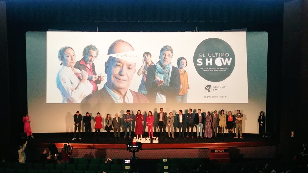 En el preestreno de <a href="/ElUltimoShowATV/">El último show</a> Un lujo de equipo y un orgullo de que se hagan estas acciones en Aragón 👏
#ElUltimoShow