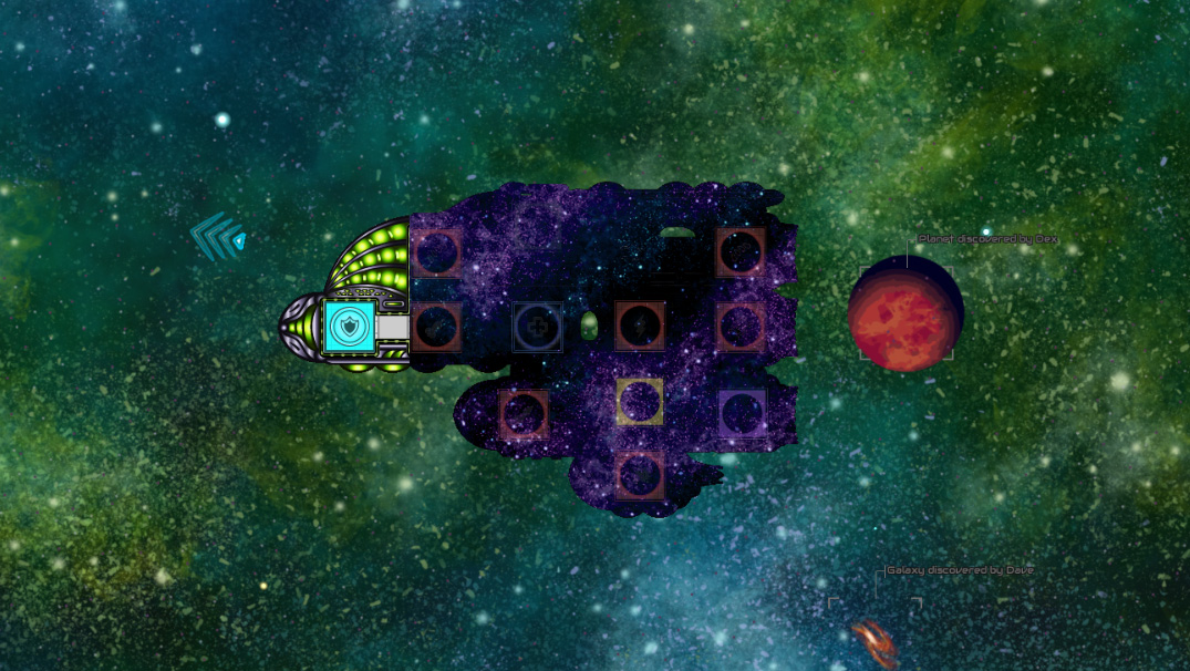 DavesInHisPants's tweet image. A bug has happened but its made all my spaceships look amazing! #gamedev #programming #gamemaker #gameart #indiedev