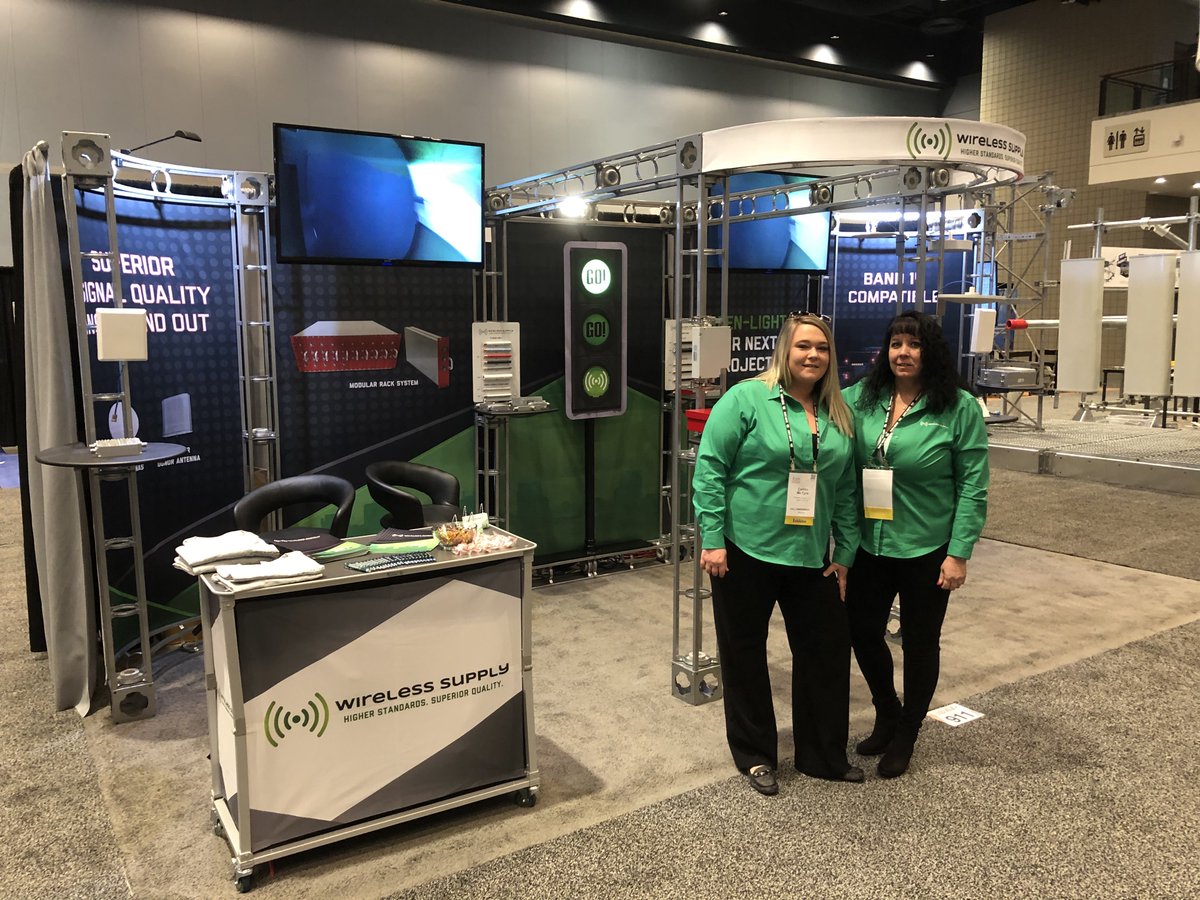 T minus 5 minutes! We are ready for a great show here in Raleigh, Come see us at booth 911!  #nateunite2020 #5G #Wirelessconnectivity