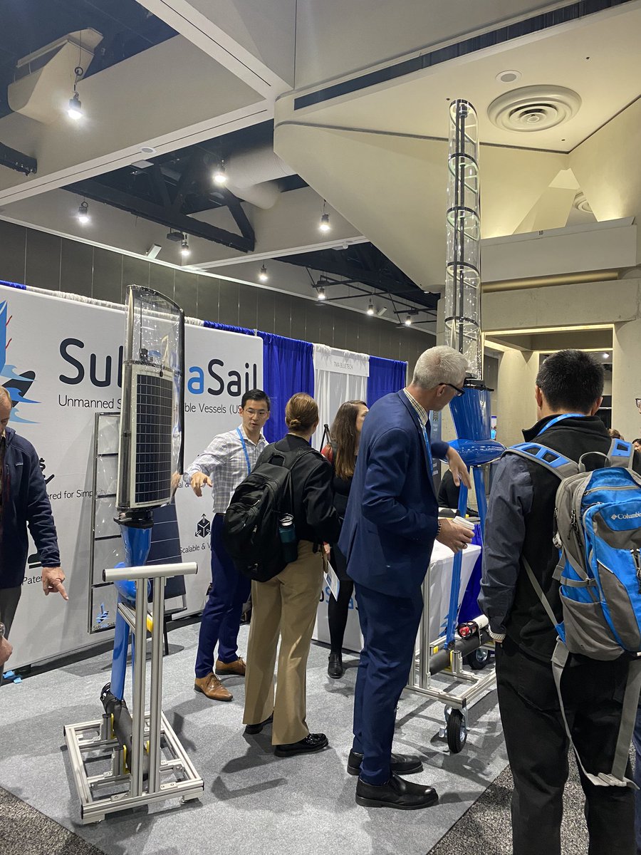 GliderPLOCAN's tweet photo. Great discussion this morning with @BlueTechMichael @TMA_BlueTech at @theAGU #OSM20 about capabilities and new #OceanPartnerShip opportunities related to #SubSeaSail #ASV #UnmannedSystems #OceanTech #OceanTestSite #OceanObservation #MarineRobotics @EUMarineRobots @plocan https://t.co/TpUgof3yMi
