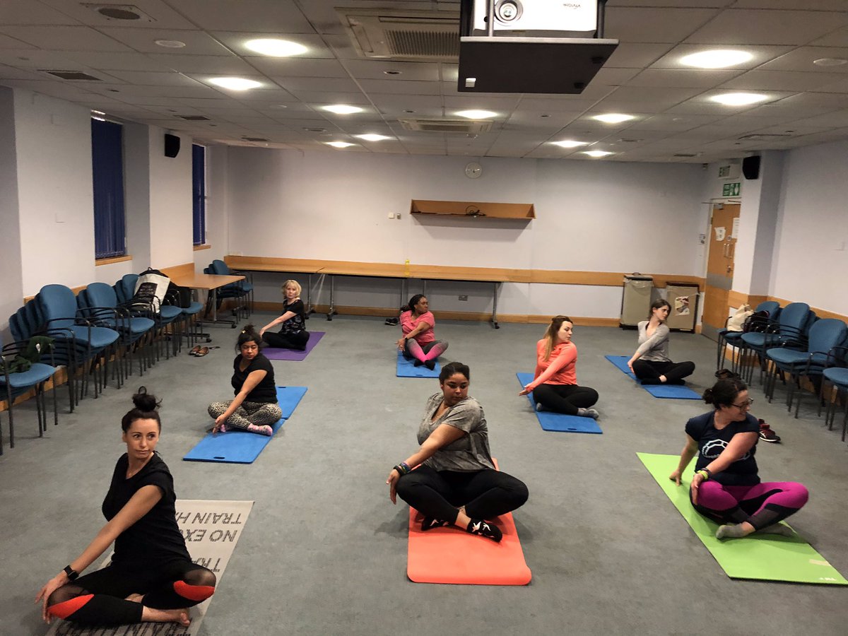 CatrionaRowland's tweet photo. Another great relaxing weekly #pilates class @NewhamHospital thanks to @BartsWellbeing @74_ling - next week will be in different venue & potentially move to Monday nights 5:15 so can be in gym area๐
#OP2W #HealthAndWellbeing https://t.co/sB1wTMh9sT