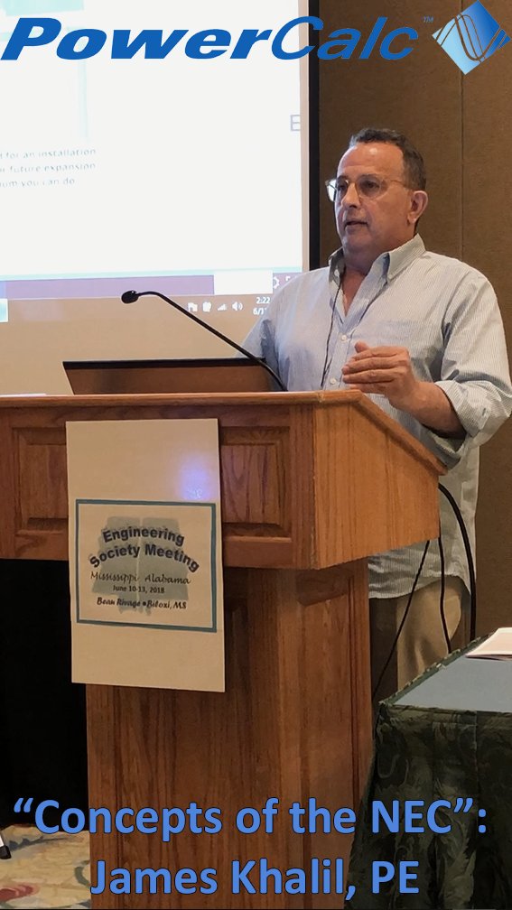 powercalc's tweet photo. ElectricianLIVE. James Khalil, PE, inventor of PowerCalc, discusses the NEC with Paul Abernathy on his podcast Sat., Feb. 22nd at 7 PM EST, 8 PM CST, 9 PM MST and 10 PM PST. https://t.co/A2UcgYHE5l #powercalc #greenbuilding https://t.co/tg4WFbJ9UO