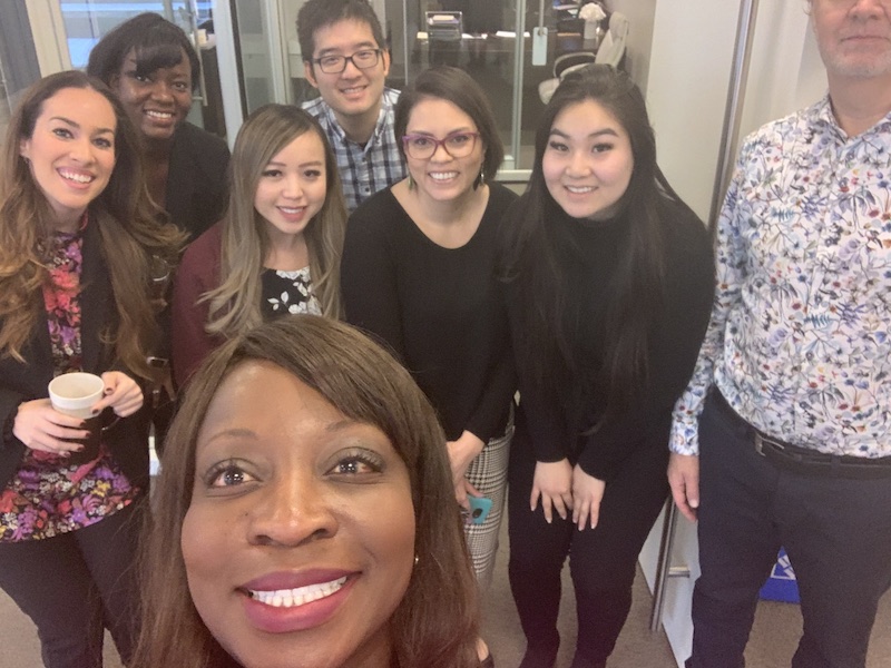 AckahLaw's tweet photo. Ackah Law Morning Huddle - We're ready to practice #HappyLaw 

#TeamAckahLaw ⁣#CanadaImmigrationLawyers #ImmigrationTeam
⁣ https://t.co/0Tk979oUhE