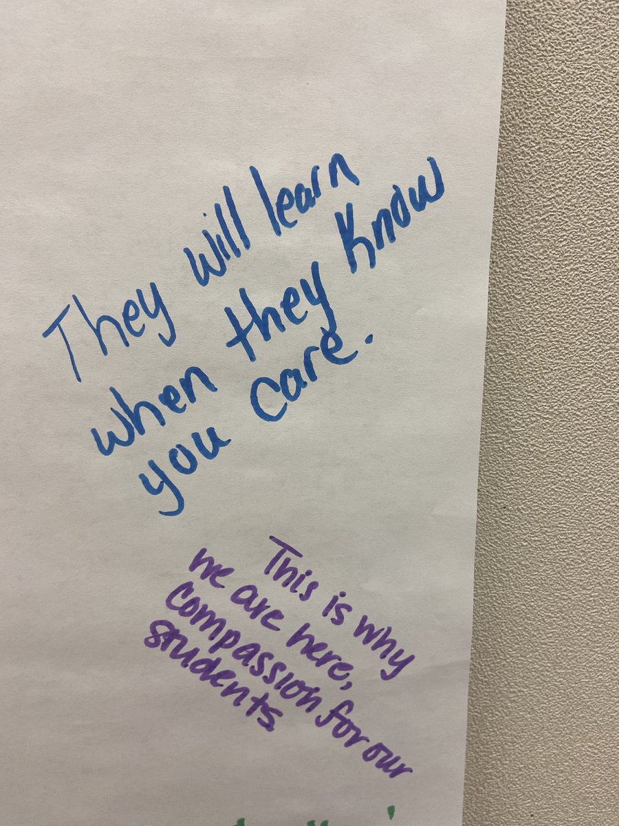 SashaLBeavers's tweet photo. I don’t know which Ts were a part of this training, but the posters on the walls @HighCountryElem in @EMSISD are impactful! 
#HCEjourney #EMSproud
#theEMSdifference 
#EMScommUNITY https://t.co/6DE5nSn8cp
