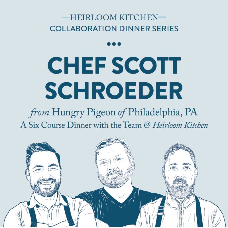 Our next Collab Dinner with Chef Scott Schroeder of Hungry Pigeon + a Epicurean Journey to Northern Portugal with Heirloom Kitchen!! - mailchi.mp/heirloomkitche…