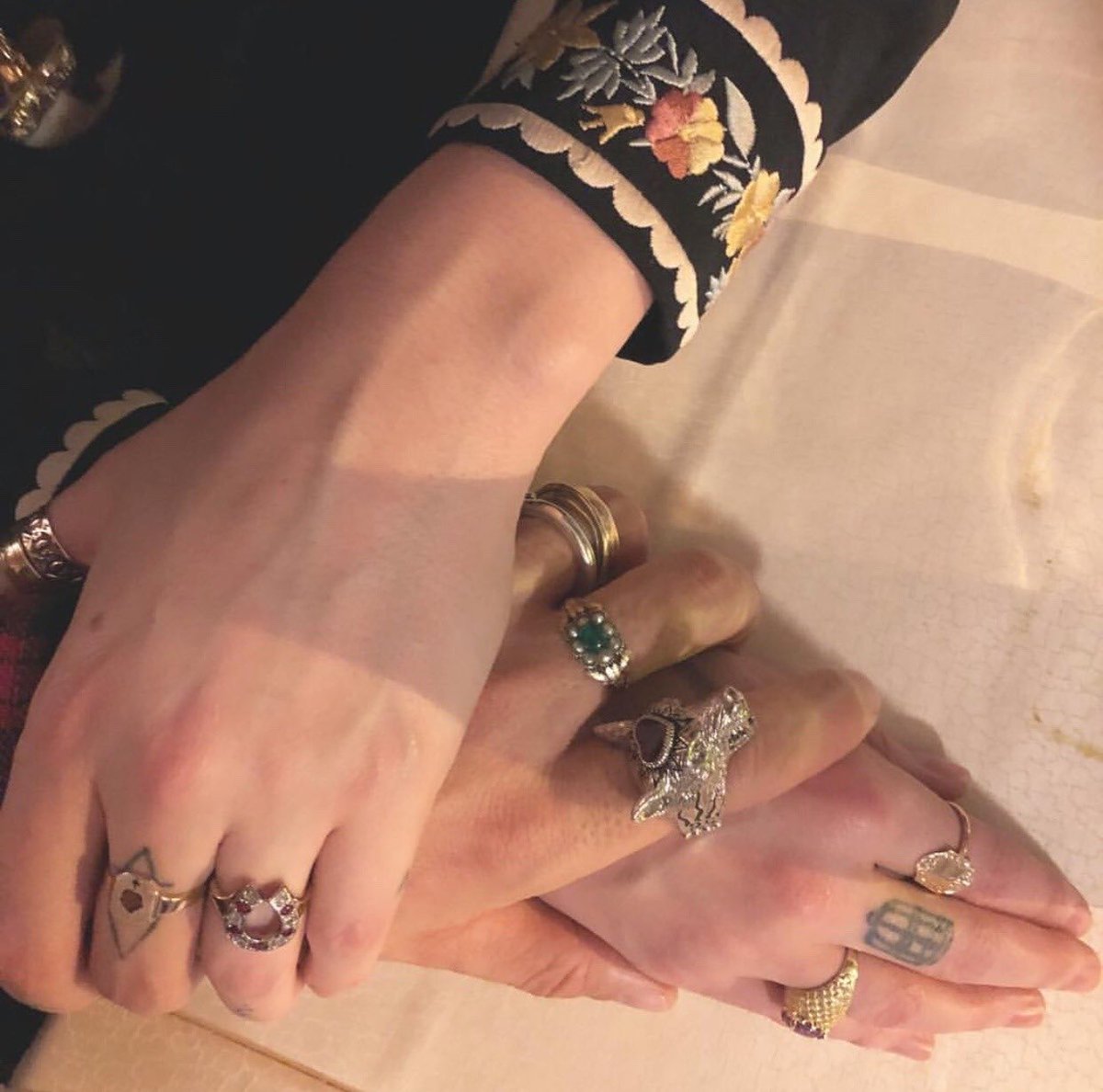 flowelchtumblr's tweet image. Florence Welch x Alessandro Michele 💒