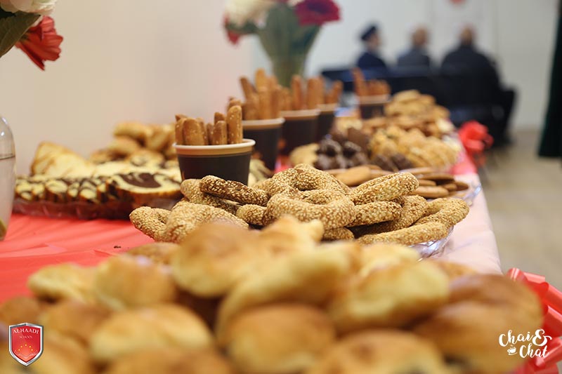 HaadiSchool's tweet photo. A taste of Southeast Asia, Europe, and the Middle East. That’s exactly what guests at our first ever Chai and Chat event on Saturday, February 8 had the chance to enjoy while watching an engaging presentation by registered Social Worker Sr. Saba Nasir. #education #Chaiandchat https://t.co/AJYqC0ofUH