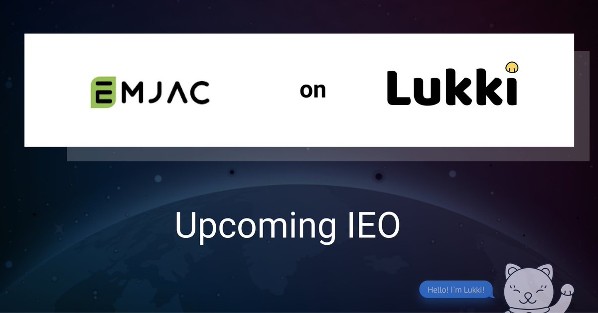 Emjac Holds IEO on Lukki Exchange

As part of the renewable energy revolution, EMJAC is also set to integrate blockchain technology in our operations. 

🗓IEO starts: 05.03.2020
📌emjac.io

Follow the news!