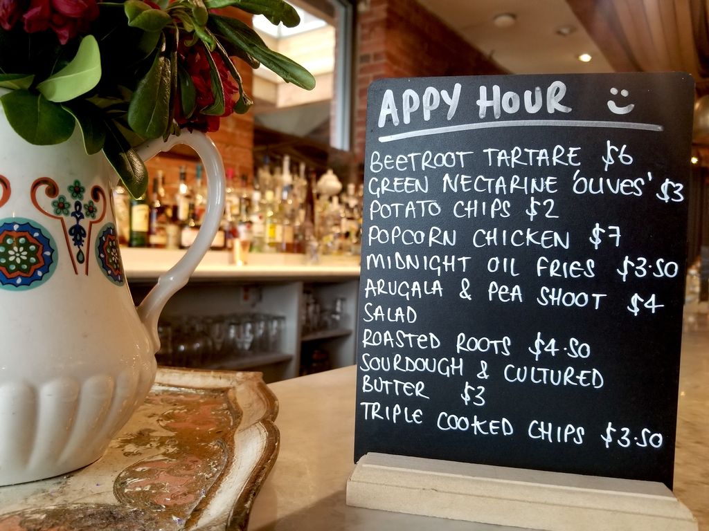 We are excited to announce our all-new Appy Hour! 

We now have half-price appetisers with beer and wine specials, Tues - Fri, 5 - 7pm. Scroll to see our Appy Hour menu 👉

Includes glasses of white wine from $10, Ace Hill draft for $6, and popcorn chicken for $7 👌

#torontofood