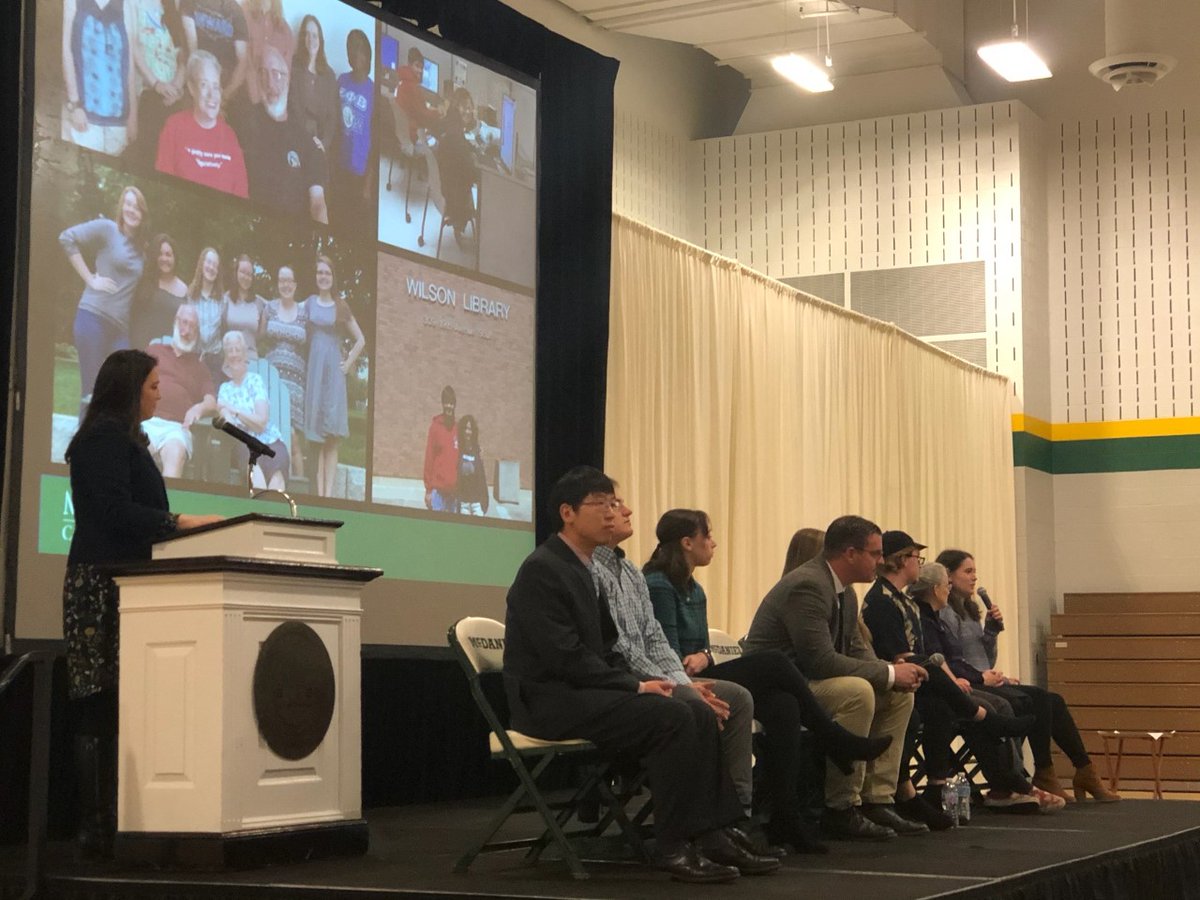 McDanielCollege's tweet image. We welcomed over 170 prospective students to campus over the weekend for our annual Scholars on the Hill event! 
Students and their families heard about research opportunities, met faculty members and learned more about the #HonorsProgram while enjoying our campus.
