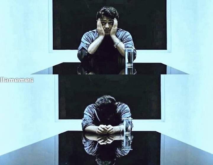 GajendranRam1's tweet photo. Other actors movie updates✔️
Valimai updates ⏳

Pic 1 : their expectations 
Pic 2 : the actual reaction of me

The silence before the storm is more dangerous🔥😎

Thala❤️
#Valimai
#ValimaiDiwali https://t.co/MdyfvVLMJQ