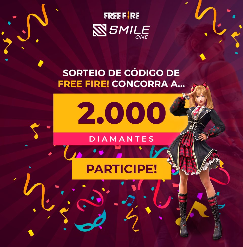 Diamantes Free Fire - Smile One 